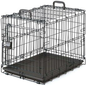 折りたたみケージ アイアンブラックカラー アイリスオーヤマ OKE-600R 犬 猫 ケージ ペットケージ おでかけ コンパクト収納