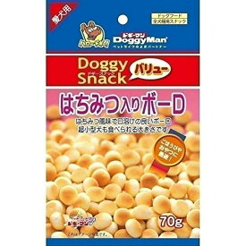 ドギーマン 犬用おやつ ドギースナックバリュー はちみつ入りボーロ 70g