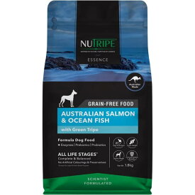 ファンタジーワールド NUTRIPE ニュートライプ サーモン＆フィッシュ＆グリーントライプ 12kg　犬用 ドッグフード ドライフード【代引き不可】