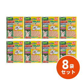 【在庫有・即納】 【まとめ買い】シーズイシハラ クリーンミュウ 国産天然ひのきチップ 小粒 2.7L 8袋セット 猫 トイレ用品 猫砂 消臭 猫用トイレ