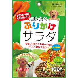 ★訳あり切迫期限 サンライズ ゴン太のふりかけサラダ 100g (賞味期限2024年8月末)