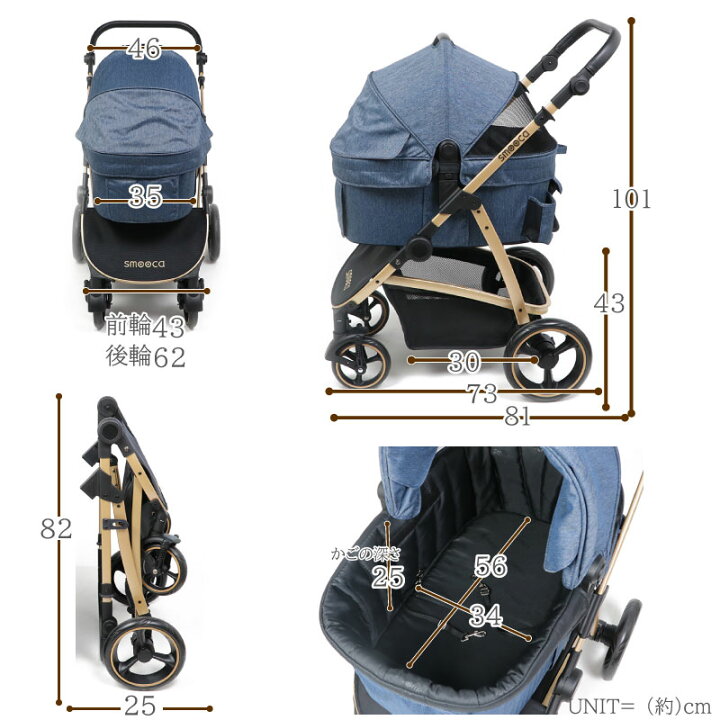 楽天市場】【最大2000円OFFｸｰﾎﾟﾝ】【880円OFF】犬 カート ペットカート 