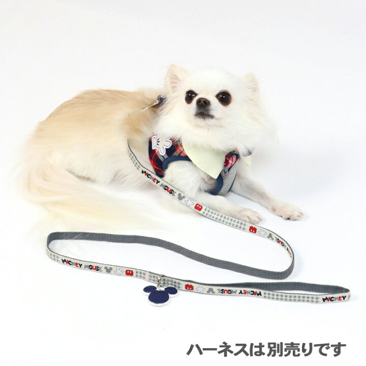 楽天市場 犬 リード ディズニー ミッキーマウス ４ｓ ３ｓ アイコン柄 超小型犬 小型犬 おさんぽ おでかけ お出掛け おしゃれ オシャレ かわいい キャラクター ペットパラダイス