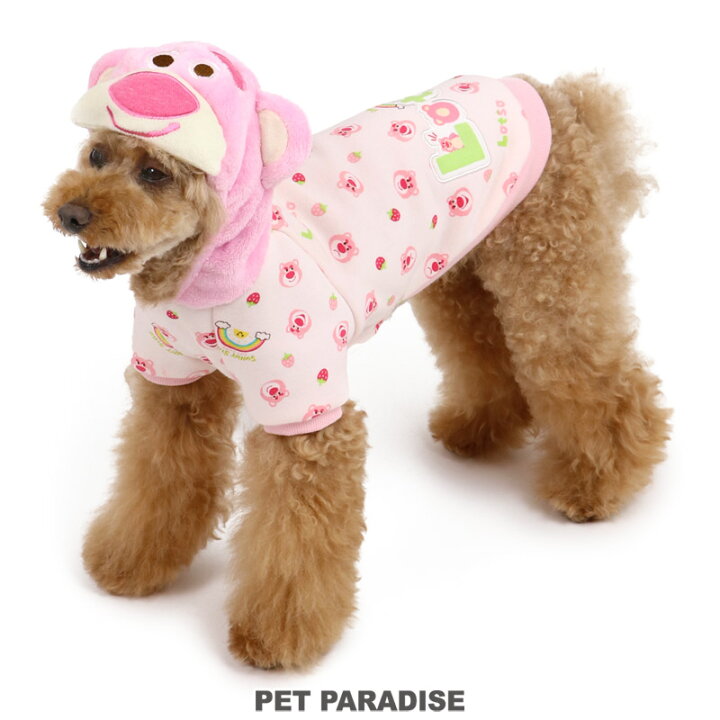 楽天市場 犬 セール 犬の服 犬 服 秋冬 ディズニー トイ ストーリー パーカー 小型犬 ロッツォ もこもこ アウトレット Sale 返品交換不可 秋服 冬服 仮装 小物 被り物 おもしろ イヌ おしゃれ かわいい コスチューム ペットウエア ペットウェア ドッグウエア