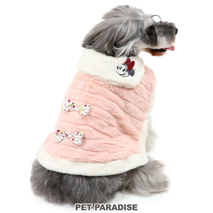 楽天市場 楽天スーパーsale 犬 服 セール 犬の服 冬服 ディズニー ミニーマウス ポンチョ 小型犬 リボン付 アウトレット Sale 返品交換不可 冬服 女の子 ペットウエア おしゃれ かわいい ドッグウエア ドッグウェア ベビー 超小型犬 小型犬 ペットパラダイス