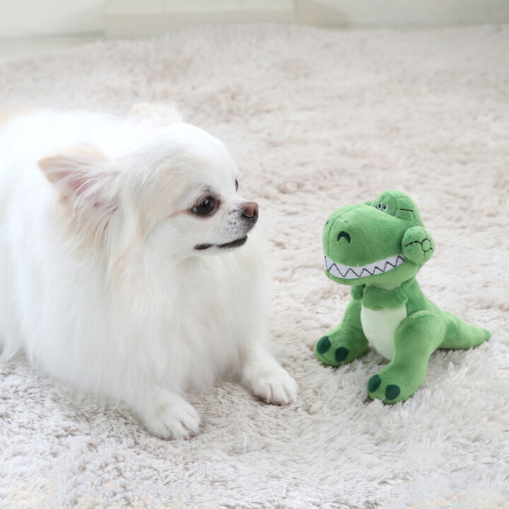 楽天市場 犬 おもちゃ ディズニー トイ ストーリー レックス トイストーリー おうちで遊ぼう おうち時間 オモチャ ペット トイ 玩具 Toy 小型犬 かわいい おもしろ インスタ映え キャラクター おもちゃ 音が鳴る ぬいぐるみ ペットパラダイス