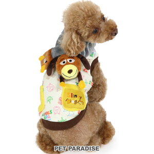 ディズニー スリンキー 犬 服 冬 トレーナー マフラー 付き 小型犬 | 秋冬 袖なし トイ・ストーリー あったか お出かけ お散歩 おしゃれ かっこいい