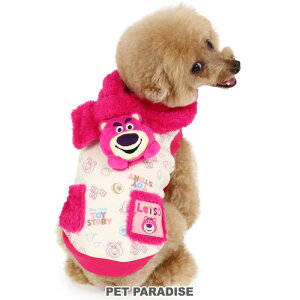 ディズニー ロッツォ 犬 服 冬 トレーナー マフラー 付き 小型犬 | 秋冬 袖なし トイ・ストーリー あったか お出かけ お散歩 おしゃれ かっこいい