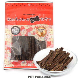 【最大2000円OFFクーポン】【ポイント5倍】【ペットパラダイス公式】 犬 おやつ 国産 大袋 馬肉 細切り ジャーキー 100g | 犬オヤツ オヤツ 犬 犬用 ペット シニア 高齢犬