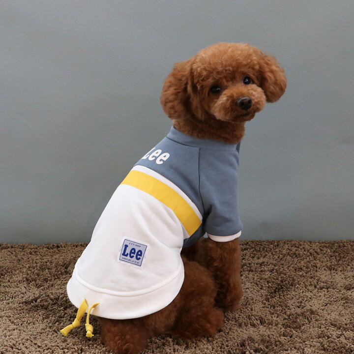 楽天市場】☆セール 犬 服 秋冬 トレーナー スウェット Lee 【小型 