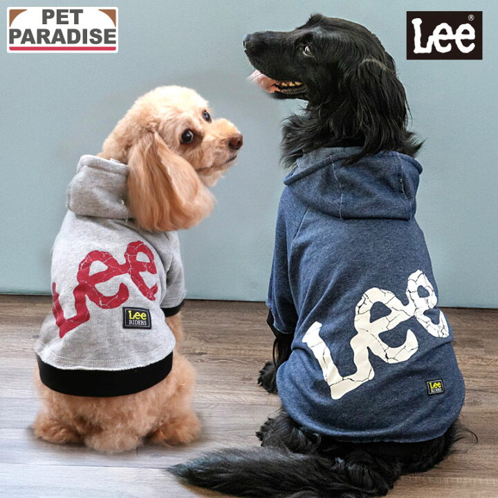 楽天市場】【最大2000円OFFｸｰﾎﾟﾝ】Lee 犬 服 秋 カットオフ パーカー 