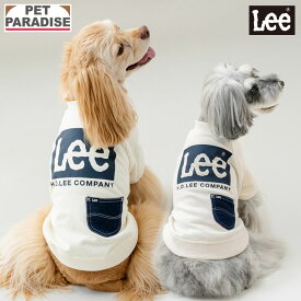 【最大2000円OFFクーポン】ペットパラダイス公式 Lee 犬 服 ボックスロゴ トレーナー 小型犬 中型犬 大型犬 | ホワイト スウェット ブランド カジュアル おしゃれ かわいい かっこいい