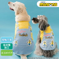 【880円OFF】【ペットパラダイス公式】 ミニオン 犬 服 夏 オーバーオール風 タンクトップ 小型犬 中型犬…