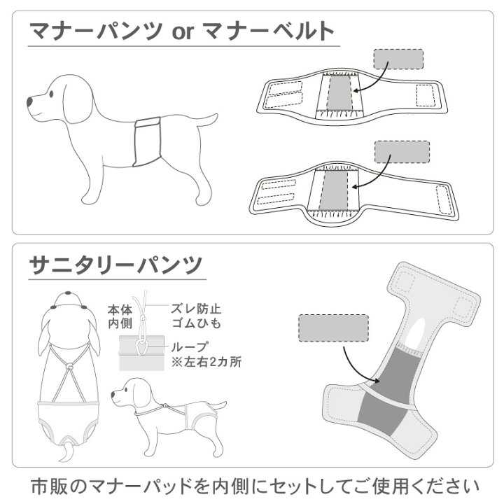 楽天市場】スヌーピー 犬 服 マナーベルト マナーウエア 中型犬 