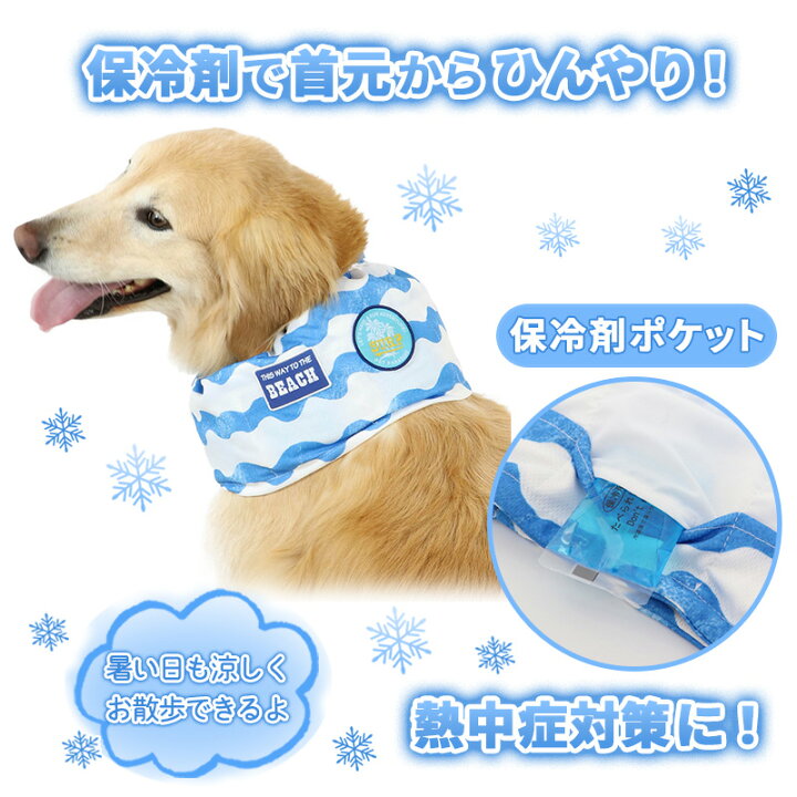 訳ありセール 格安 30 Offセール 犬 服 Very 中型犬 大型犬 クールバンダナ 夏 ひんやり 保冷剤付き 暑さ対策 熱中症対策 在庫限り Discoversvg Com