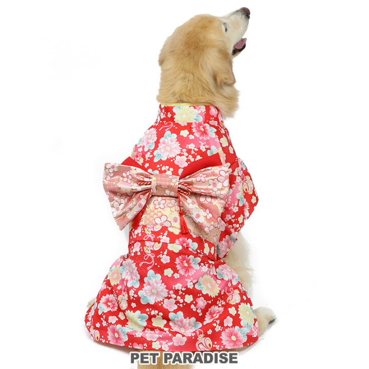 楽天市場 犬 服 着物 中型犬 大型犬 梅柄 送料無料 花柄 年賀状 お正月 新年 初詣 Sns インスタ映え 着ぐるみ コスチューム コスプレ ドッグウエア ドッグウェア いぬ イヌ おしゃれ かわいい プレゼント ギフト ペットパラダイス