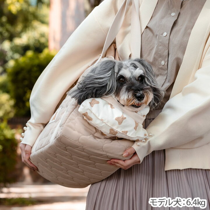 楽天市場】犬 キャリーバッグ くまちゃん 超小型犬 小型犬 ロング 