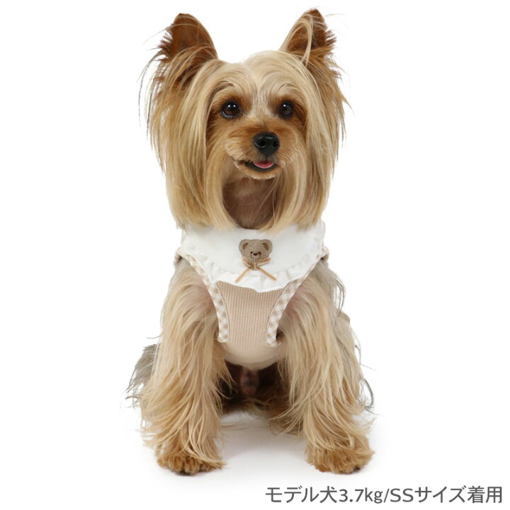 楽天市場】【最大2000円OFFｸｰﾎﾟﾝ】犬 ハーネス くまちゃん メッシュ 