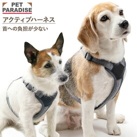 【先着で50％OFFクーポン】【P10倍】【880円OFF】【ペットパラダイス公式】 犬 ハーネス 杢調 ハーネス 小型犬 中型犬 | ブラック おでかけ お出かけ お散歩 おさんぽ おしゃれ かわいい