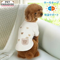 【最大2000円OFFクーポン】【P10倍】ペットパラダイス公式 犬 服 春 くまちゃん サーモキープ Tシャツ 小…