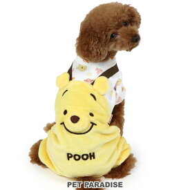 【500円OFFクーポン】ディズニー くまのプーさん 犬 服 春 ふわふわ ぬいぐるみ ロンパース 小型犬 | 秋冬 オーバーオール おでかけ お出かけ お散歩 おさんぽ おしゃれ かわいい