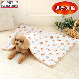 【プレゼント対象】ペットパラダイス公式 ディズニー くまのプーさん 犬 毛布 冬用 あったか もちっと ブランケット （80×60cm） | 遠赤外線 保温 暖かい 防寒 かわいい あったか