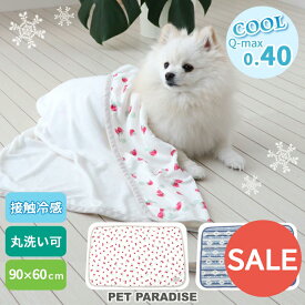 【楽天スーパーSALE】セール 犬 ブランケット 夏 クール 接触冷感 クールケット (90×60cm) | アウトレット sale 【返品交換不可】 ネイティブ柄 苺柄 ペット 猫 暑さ対策 熱中症対策 ひんやり 毛布 ひざ掛け かっこいい かわいい 冷却 冷感 涼感