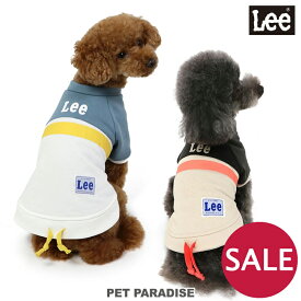 犬 セール 犬 服 秋冬 トレーナー スウェット Lee 【小型犬】 グレー ブルー | アウトレット sale 【返品交換不可】 灰 青 lee リー おしゃれ お散歩 おでかけ