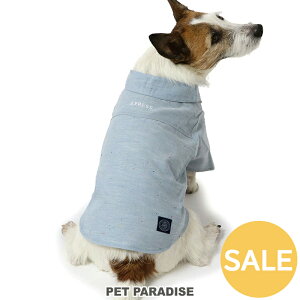 セール 犬 服 秋 シャツ J.PRESS 小型犬 シャンブレーシャツ | アウトレット sale 【返品交換不可】 春 ブルー 前開き 頭を通さない 着せやすい おしゃれ かっこいい 犬の服