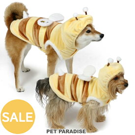 【最大2000円OFFクーポン】セール 犬 服 春 犬の服 パーカー 蜂 なりきり 【小型犬】 【中型犬】 【大型犬】 もこもこ | アウトレット sale 【返品交換不可】 秋冬 ハチ なりきりウェア 羽根付き 柔らかい おしゃれ かわいい フード付き ペット はち