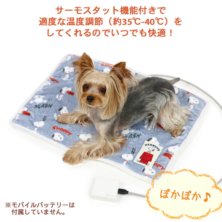 ペット用 ホットカーペット 犬 猫 ペット 用品 あったか 寒さ対策 ぽかぽか スヌーピー USB あったかマット (55×40cm) ポップ柄 あったかグッズ 安全 節電 省エネ 暖房 ペット用 暖房器具 ペットヒーター キャラクター グッズ プレゼント ペットパラダイス 「ネコポス送料無料」「温灸器用ペット」釜屋もぐさ カマヤペットスペア x2個