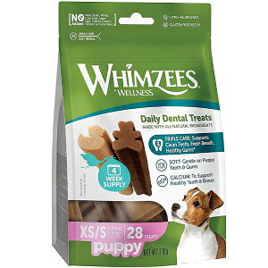 ウェルネス ウィムズィーズ パピー XS/S(体重2〜9kg) 28本入(犬用ガム デンタルケア)