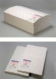 ペット棺【エンジェルコフィン】中型【紙製】【水玉柄ピンク】GM サイズ長さ75×幅47.5×高さ25/31.5cm