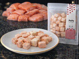 Pepe フリーズドライ 天然サーモン 14g 無添加 犬猫用 国産おやつ