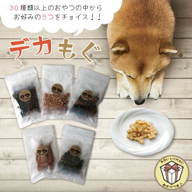 デカもぐ 選べるおやつ 5個+おまけ20g2個付 もぐもぐシリーズ 無添加 無着色 犬 猫 ペットおやつ 犬用 無添加おやつ 子犬 老犬 まとめ買い 新生活 令和