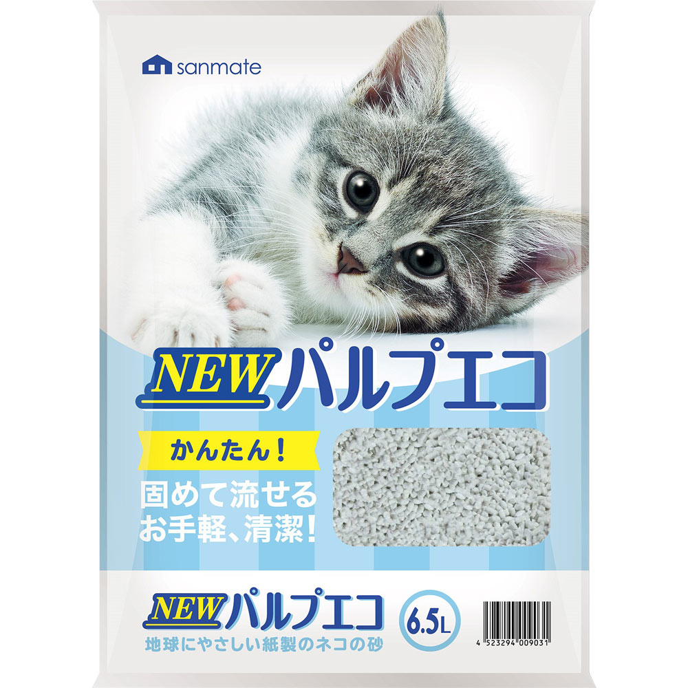 楽天市場】【送料無料】猫砂 ＮＥＷパルプエコ 6.5L*7個（1ケース