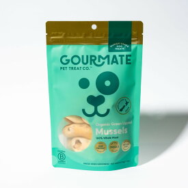 犬猫用 おやつ GOURMATE グルメイト フリーズドライ オーガニック緑イ貝 50g スーパーフード トリーツ 健康サポート