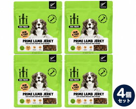 iti イティ トリーツ ラムジャーキー 皮膚・被毛ケア 犬猫用 100g×4個 エアドライ ヘルスケアトリーツ 緑イ貝配合 天然サプリメント配合 ニュージーランド産