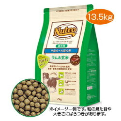 【PET】【送料無料】【正規品】【W】ニュートロナチュラルチョイスラム&玄米中ー大型成犬用13.5kg