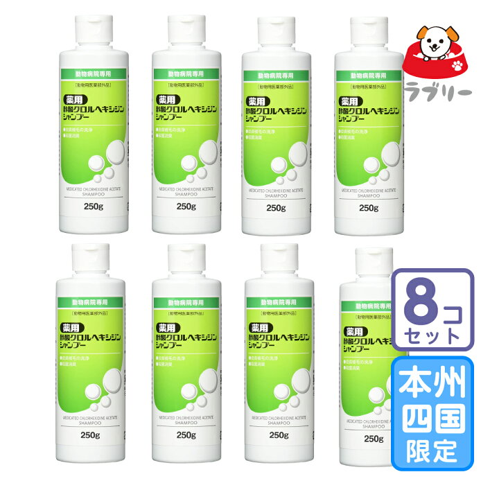 薬用酢酸クロルヘキシジンシャンプー 250g×4本セット 薬用】酢酸 