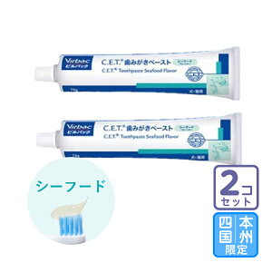 お届け先本州・四国限定/2本セット「C.E.T.歯みがきペースト シーフードフレーバー」三ビグ【1107】