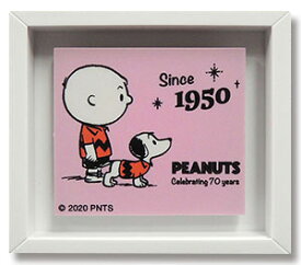 70YEARS PEANUTS　70周年 限定 Snoopy　スヌーピー　フレームマグネット　B　60mm×52mm