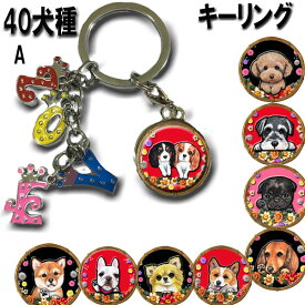 キーホルダー キーリング グッズ 雑貨 シーズー トイプードル チワワ 柴犬 シュナウザー ダックスフンド ポメラニアン 誕生日 ラッピング フレンチブルドッグ パグ フレンチブルドッグ 柴犬 ダックスフンド コーギー シュナウザー キャバリア プレゼント 母の日 父の日