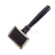 ロングティースリッカーブラシ　ソフト60　ケイプロ　ペット　ブラッシング　日本製　【メール便対応】　☆