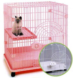 GB　Sクラス　C-01　猫用　(ホワイト金網＆ホワイトボトム)