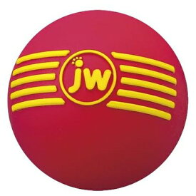 ◇プラッツ アイスクィークボール レッド M JW43031R | 犬おもちゃ JWペットカンパニー アイスクィークボール M ボール 犬用ボール ソフトボール ペット用ボール ナチュラルラバー 犬用おもちゃ ドッグトーイ スクィーカー付き ペット用品 ボール型おもちゃ 中空構造