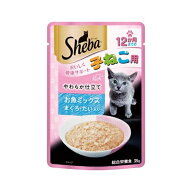 ◇マースジャパンリミテッド シーバ リッチ 12か月までの子ねこ用 やわらか仕立て お魚ミックス まぐろ・…
