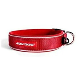 ◇新東亜交易 EZネオカラーS レッド | 犬 首輪 イージードッグ ネオカラー 小型犬 赤 犬用品 首輪 防水 軽量 反射機能 衝撃吸収 ネオプレン 小型犬首輪 おしゃれ 丈夫 汚れにくい 軽い あったか ゴム製 ラバー素材 腐食防止 通気性 ドッグカラー アウトドア