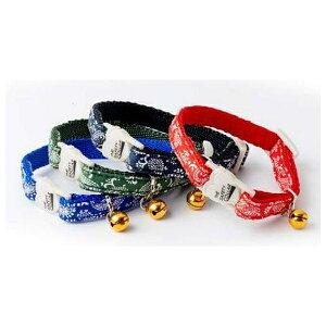 ◇リードッグ ペイズリーセーフティーカラーCネイビー