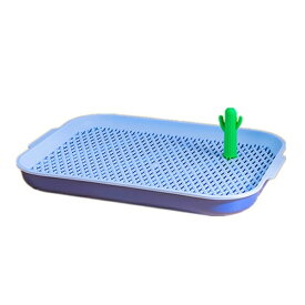 ◇ペティファーム オアシスドッグトイレブルーレギュラー | ドッグトイレ マーキングポール トイレトレー 犬トイレ メッシュトイレ おしゃれトイレ トイレ囲い 飛び散りにくい 犬用トイレ 子犬用トイレ パピー トイレトレーニング 小型犬トイレ 超小型犬トイレ